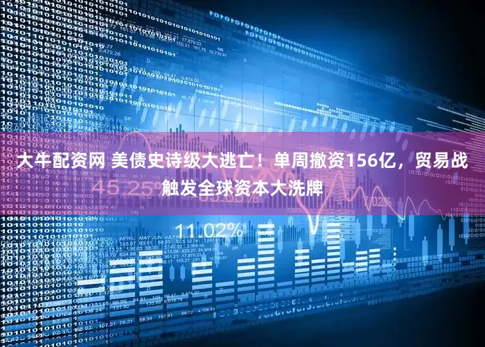 大牛配资网 美债史诗级大逃亡！单周撤资156亿，贸易战触发全球资本大洗牌